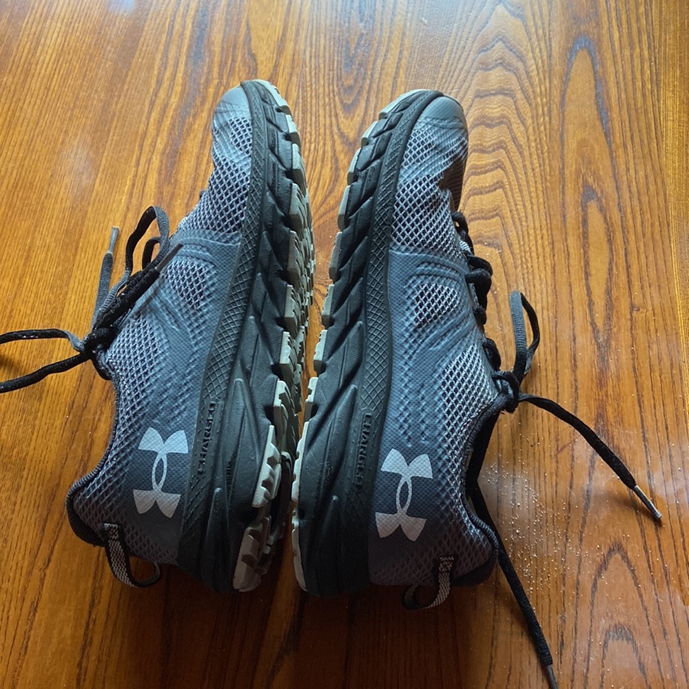Gray and Black. Under Armor Men’s size 8